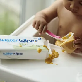 WATERWIPES Φυτικά Μωρομάντηλα 28τμχ