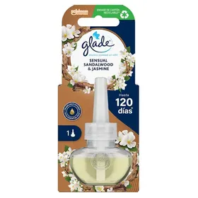 Glade Αρωματικό Χώρου Ανταλλακτικό Ηλεκτρικής Συσκευής Σανδαλόξυλο & Γιασεμί 20ml.