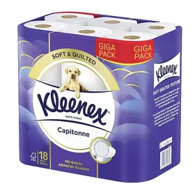 KLEENEX Capitonne Χαρτί Υγείας 2 Φύλλων 18τεμ 1330g