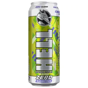Hell Energy Drink Green Apple Zero 500ml.