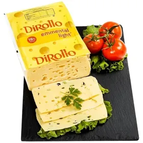 Dirollo Emmental Light Block Τιμή Κιλού ~10 φέτες / 200g