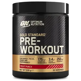 On Gold Standard Pre Workout Με Γεύση Fruit Punch 330γρ.