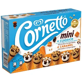 Cornetto mini πυραυλάκια mix classico-caramel