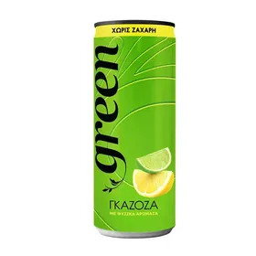 Green Γκαζόζα Με Στέβια Χωρίς Ζάχαρη 330ml.