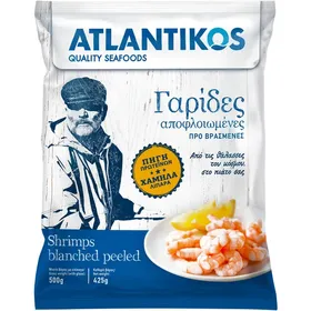 Γαρίδες Ινδοειρηνικού Αποφλοιωμένες Προβρασμένες FAOS1 KTW