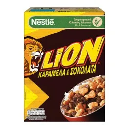Lion Δημητριακά με Σοκολάτα & Καραμέλα 400g