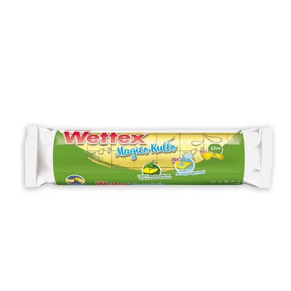 Wettex Σπογγοπετσέτα Power Μαγικό Ρολό 1,5μ