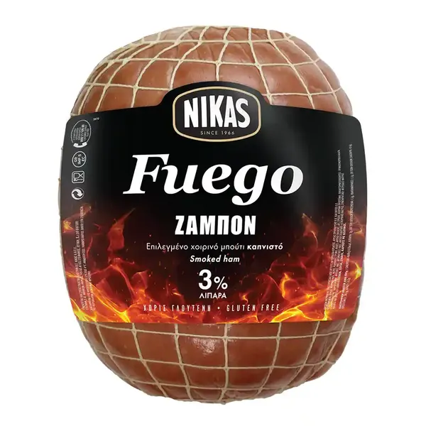 Ζαμπόν μπούτι καπνιστό NIKAS fuego