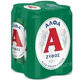 Lager μπίρα κουτί 500ml (4τεμ.)