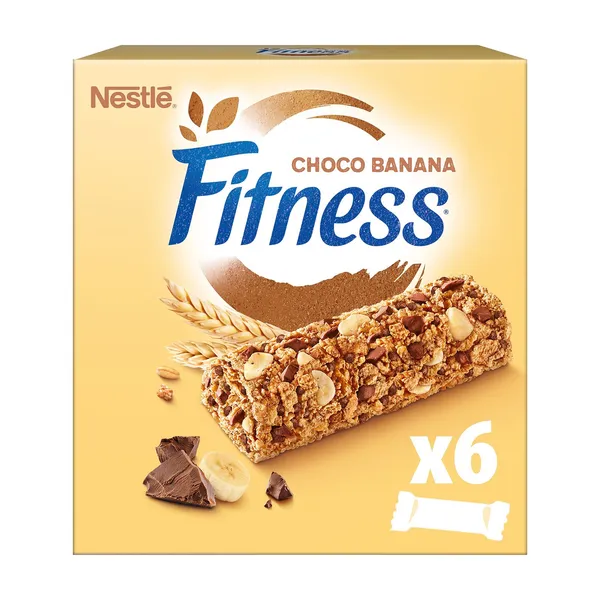 NESTLE Fitness Μπάρες Δημητριακών με Σοκολάτα 6x23,5g