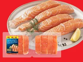 Φιλέτο σολομού σε μερίδες XXL 6 + 2 δώρο x 125 g