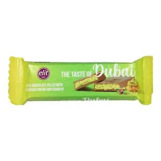 ELIT Σοκολάτα Γάλακτος Dubai Φιστίκι Κανταΐφι 30g