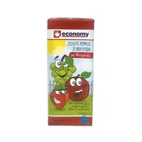 ECONOMY 100% Χυμός 3 Φρούτων με Βιταμίνες 250ml