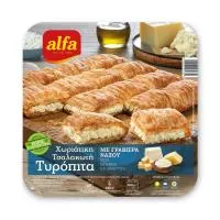 Χωριάτικη Τσαλακωτή Τυρόπιτα Alfa 900 g