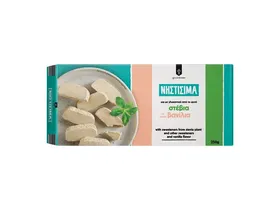 Γλυκάνθη Νηστίσιμα Χαλβάς με στέβια Βανίλια Σοκολάτα