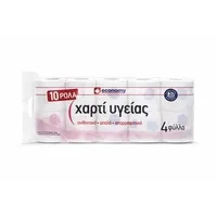 ECONOMY Ρολό Υγείας 4Φυλλο 10τεμ. 1030γρ