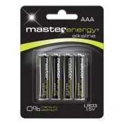 MASTER ENERGY Αλκαλικές Μπαταρίες AAA 4τεμ
