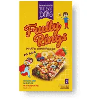 The Bee Bross Μπάρα Fruity Rings Μέλι 5x25gr 125gr