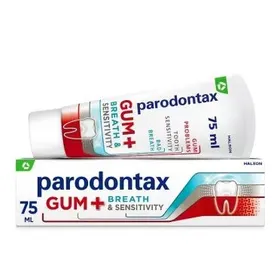 Parodontax Gum +Breath & Sensitivity, Οδοντόκρεμα για Υγιή Ούλα & Δροσερή Αναπνοή, 75ml