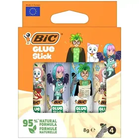 Bic Eco Deco Κόλλα Stick 8γρ. 4τεμ.