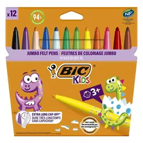 Bic Kids Eco Visacolor XL Μαρκαδόροι Ζωγραφικής 12τεμ.