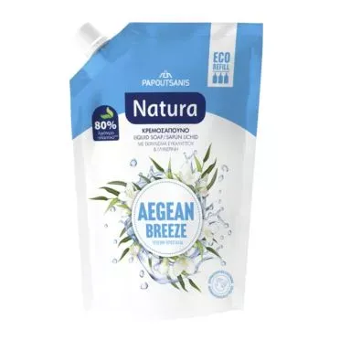 NATURA Κρεμοσάπουνο Υγιεινή Προστασίας  Ανταλλακτικό 750ml