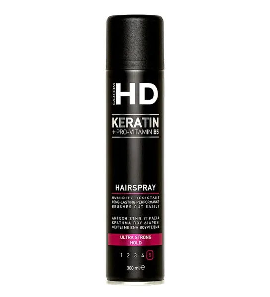 HD Keratin λακ μαλλιών / mousse