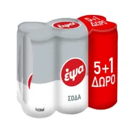 Σόδα Κουτί Έψα 6x330ml 5+1 Δώρο