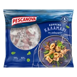 Καλαμάρια με δέρμα κομμένα & καθαρισμένα 425gr