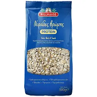 Millhouse Νιφάδες Βρώμης Protein Σπόροι Ξηροί Καρποί 500gr
