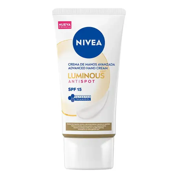 Nivea Luminous 630 Κρέμα Χεριών Κατά Των Κηλίδων Anti-Spot SPF15 50ml.