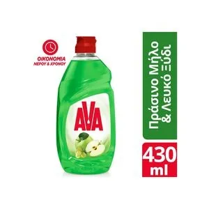 Υγρό πιάτων λεμόνι, ξύδι ή πράσινο μήλο 500ml