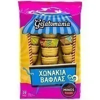 Gelatomania Χωνάκια Βάφλας 19τεμ