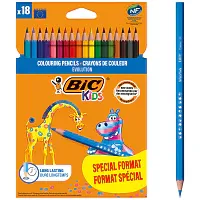 Bic Ξυλομπογιές Evol Form 18 τεμ.