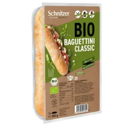 SCHNITZER Βιολογικά Μπαγκετίνια Κλασικά Χωρίς Γλουτένη 200 GR