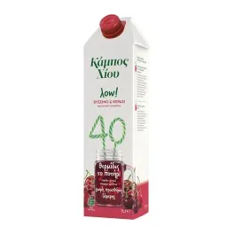Κάμπος Χίου Χυμός Βύσσινο Κεράσι Low 1lt