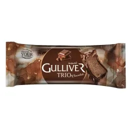 Gulliver Παγωτό Τριπλή Σοκολάτα Ξυλάκι 90ml