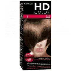 HD Color Σετ Βαφής Μαλλιών Ν7 Ξανθό
