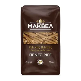 Μάκβελ Πένες Ολικής Άλεσης 500γρ.