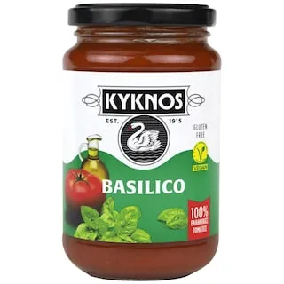 Σάλτσα βασιλικού για ζυμαρικά KYKNOS 350gr