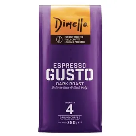 ESPRESSO GROUND COFFEE Dark Roast FORZA, GUSTO
