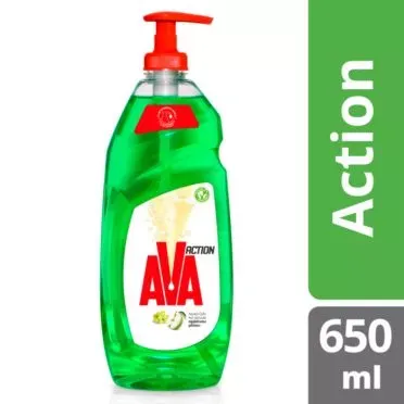 AVA ACTION ΛΕΥΚΟ ΞΥΔΙ & ΠΡΑΣΙΝΟ ΜΗΛΟ 650ML