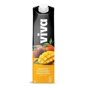 Viva Φρουτοποτό Μάνγκο Ροδάκινο Μανταρίνι 1lt.