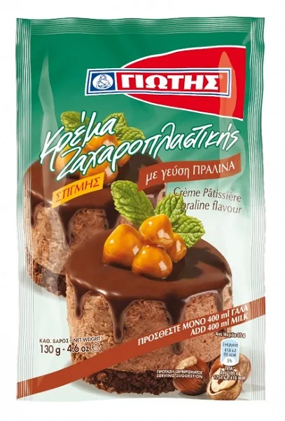 Κρέμα Ζαχαροπλαστικής Πραλίνα Γιώτης (130g)