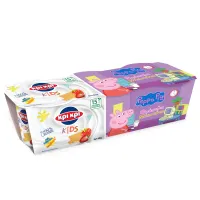 ΚΡΙ ΚΡΙ Kids Peppa Pig Επιδόρπιο Γιαουρτιού Φράουλα Μπισκότο 3x140g