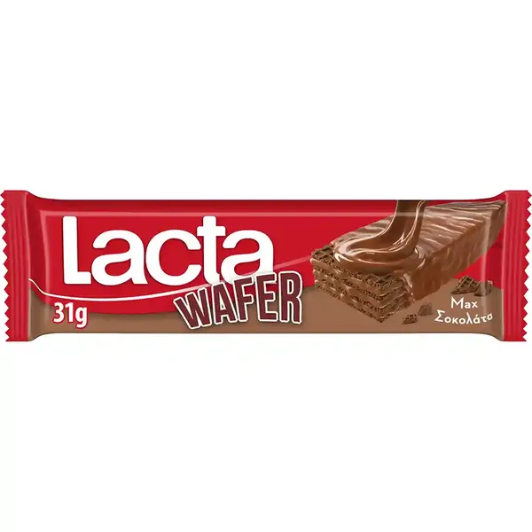 LACTA Γκοφρέτα Max Σοκολάτα 31g