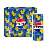 PEPSI Twist Cola με Λεμόνι 6x330ml