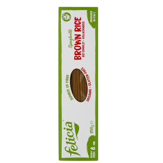 FELICIA Σπαγγέτι απο Καστανό Ρύζι 250 GR
