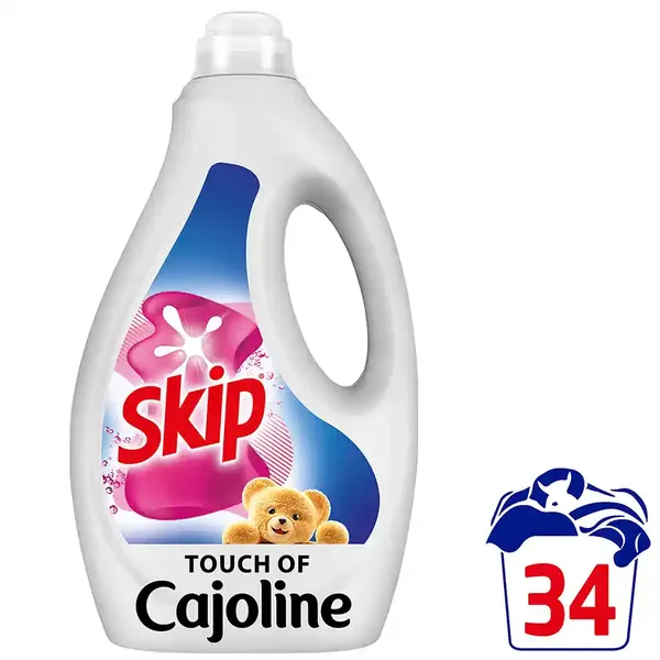 Skip Cajoline Υγρό Απορρυπαντικό Πλυντηρίου Ρούχων Pink Lily 34mez. 1,53lt.