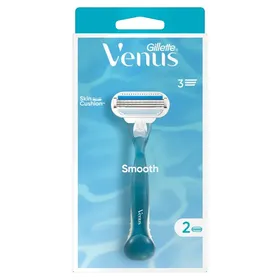 Gillette® Venus Smooth Γυναικεία Ξυριστική Μηχανή + 2 Αντ/κά